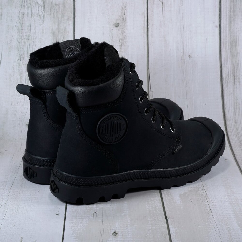 Palladium Pampa Sport Cuff WPS Winter Boots 72992-010 Size 10.5 Women/9 Men - Picture 4 of 10